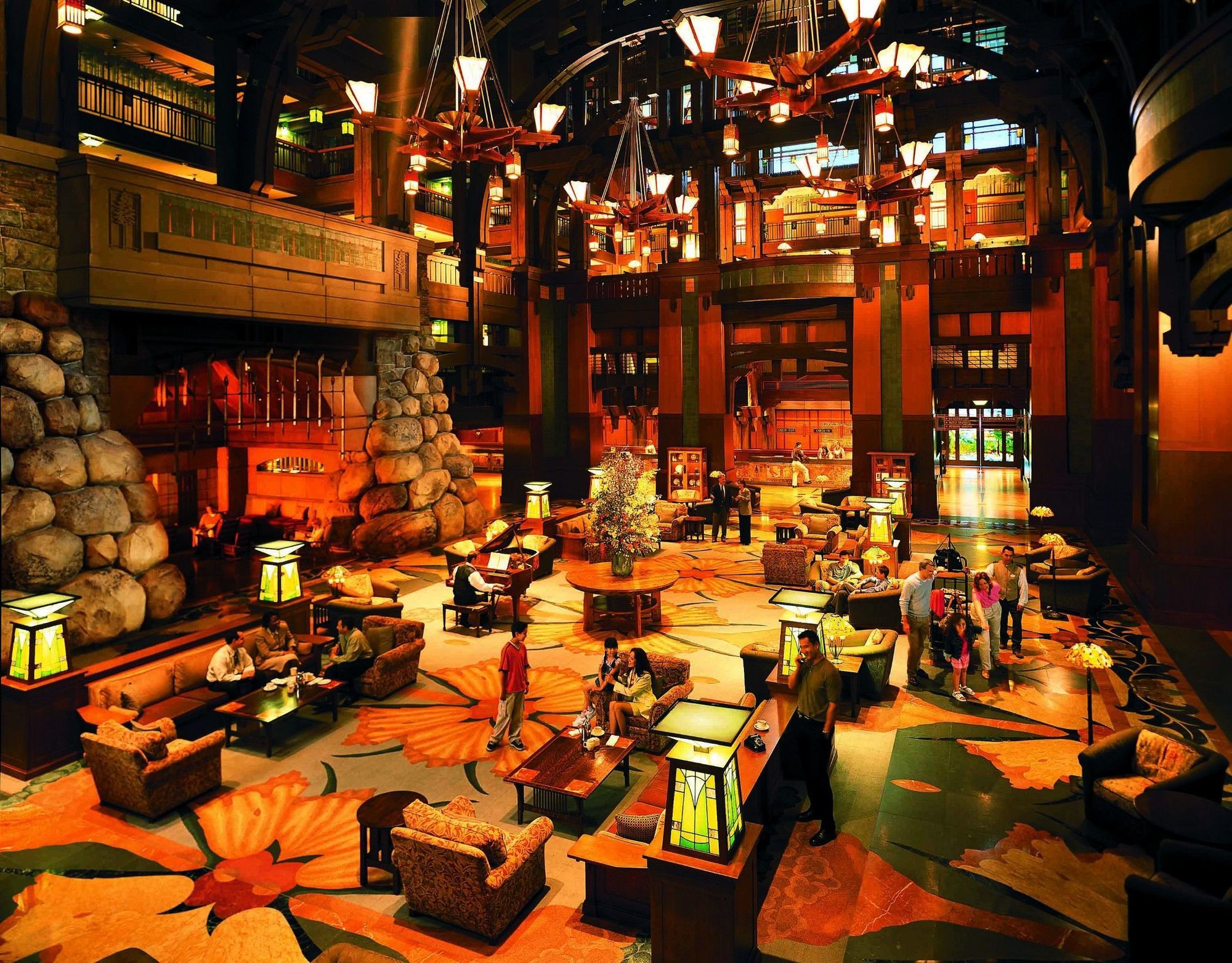 Disney'S Grand Californian Hotel Anaheim Interieur foto